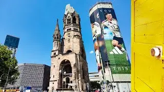 【4K Stroll】Kaiser Wilhelm Memorial Church - Berlin - Germany / Symbol of Peace and Resilience