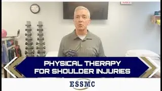 ESSMC David Reynolds, PT, ATC on Physical Therapy for Shoulder injuries