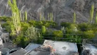 Rooftop of the guesthouse where I stayed in Dah Village, Ladakh