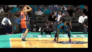 stephen curry make stepback jumper 3-point line NBA highlight