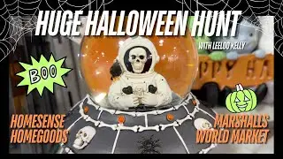 Huge Halloween Hunt, Halloween Decor Hunting, HomeGoods Halloween, Halloween Haul 🎃
