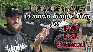 Exploring Common AC issues on later-model Polaris Ranger/RZR/General side-by-sides!