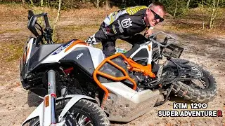 HOW TO Pick Up a HEAVY Adventure Motorcycle ALONE