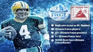 Madden Mobile 17 Ultimate Freeze Part 2!! 98 OVR Brett Favre & More GIFTS!!