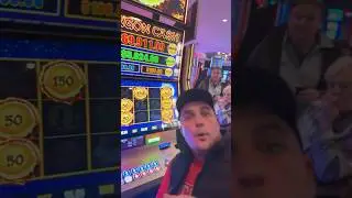 Dragon link popping off bonus rounds! #slot #casino #mgm #jackpot