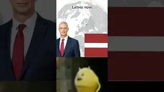 Latvia now vs then