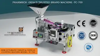 Semi Automatic Tablet & Capsule Counting Machine | Tablet Counter | Capsule Counter | Pill Counter