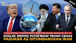 Amerika Ketakutan Kapal Tempurnya Gagal Tembus Iran Rusia China Diam-diam Kirimkan Pasukan Rahasia?