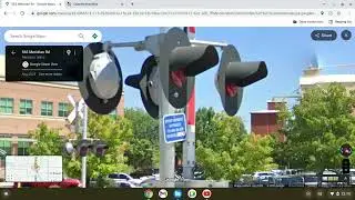 Meridian Rd Railroad Crossing Tour #railroad #railroadcrossing #tour