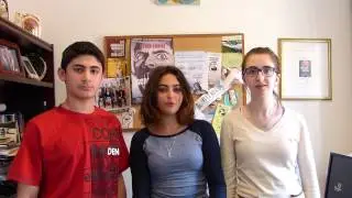 Sarkis Kazarian, Alik Kabakian and Salpi Sarah Thorossian #marchtojustice