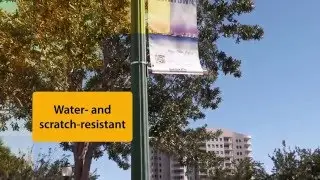 Kodak Water Resistant Scrim Banner