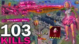 103 KILLS!😈 HARDEST LOBBY OF THIS SEASON in STEAMPUNK FRONTIER🥵PUBG MOBILE