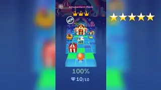 [Circus Hard mode?] Rolling Sky - Level 78: Amusement Park 🎪