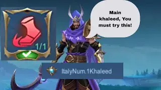 Top Italy khaleed with hidden meta emblem and hack damage! ML gameplay