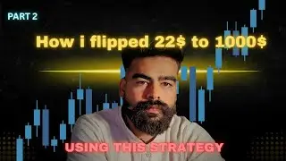 I FLIPPED 22$ TO 1000$ IN JUST 1 WEEK  | SIMPLE STRATEGY | COMPOUNDING