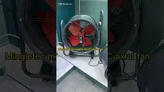 Moveable industrial axial fan #mingletec #bldc #axialfan #youtubeshorts  #manufacturer #fyp