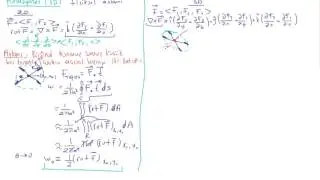 124) Kalkülüs 3 - Rotasyonel 3D - fiziksel anlamı