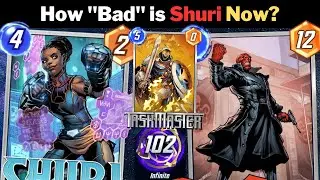 SHURI DECK After Shuri NERF! (to Infinite Rank) - Marvel Snap