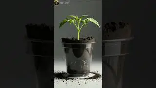 growing tomato 🍅 at home form seeds #shorts #short #timelapse #viral #vegetablegrowing