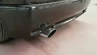 Corrado VR6 sound straight pipe with Sebring muffler