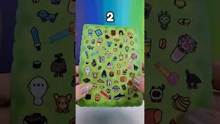 Cutest 1, 2, or 3? Toca Life Stickers 🌈 #everyonestoyclub #asmr #tocalife #tocaboca #tocalifeworld