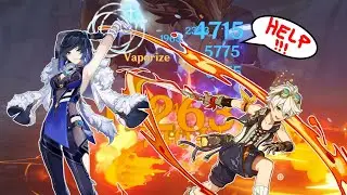 C0 Yelan + C6 Bennett (Double Hydro Double Pyro) [Genshin Impact]