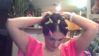 How to use HOT STICKS to curl your hair.Fun and EASY