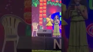 Ugadi🎋🥰 celabrations@filmnager cultural club🏢#singing purvi#short