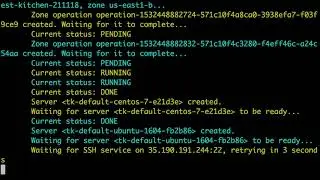 Test Kitchen - List and Create Instances on GCP