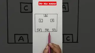 connect abc without crossing lines | connect abc without crossing lines answer #shorts #connectabc