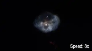 SAOCOM 1A Atmospheric Light Show