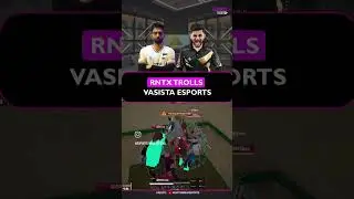 Rntx vs vasista esports rntx trolls hector #rntx #funny #xsparks #scout #troll #bgmi
