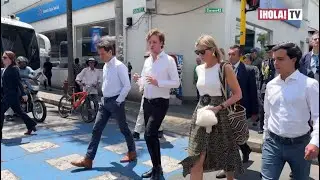 La reina Máxima de Holanda rinde homenaje a la moda colombiana y cautiva con su simpatía | ¡HOLA! TV