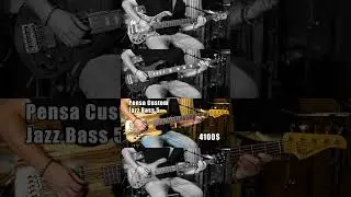 Elton VS 5-string bass #comparison #bass #fender #warwick #pensa #mayones