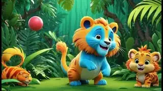 Leo Lion Brushes His Mane | Fun Grooming Song for Kids | Rhyme Zoo