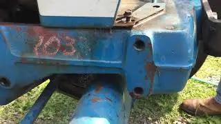 BEES. NEST in Harry&rsquo;s ford 4610 tractor