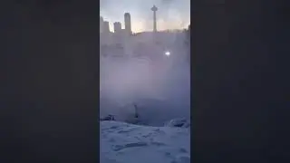 Beautiful Scenery ASMR Sounds #Niagara Falls In Winter #Relax #meditation #7WindersOfTheWorld 