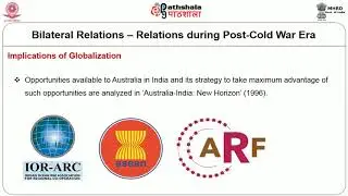 India Australia Relations