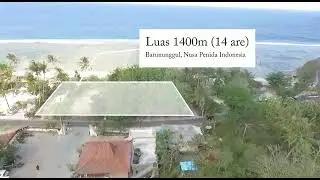 BARANG LANGKA!!! Tanah los pantai di batu nunggul Nusa penida, Bali. SHM . Hanya 280jt/100m2