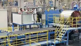 Flow-On Fiber Cement Sheet Production Line