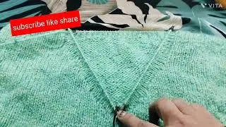 #Sweater ka b neck kaise banae#viral‎@meenukikitchen2867