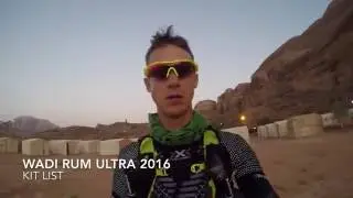 Wadi Rum Ultra | Desert Marathon | Kit List