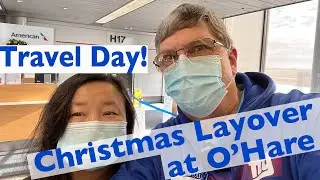 It's Kismet! What we did during our long layover at O'Hare Airport? KEVIN! Christmas Day