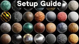Руководство по настройке: Ultimate Blender Procedural Material Pack