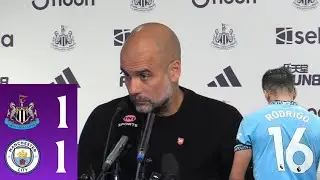 Life without Rodri is difficult! Pep Guardiola post match reaction | Newcastle 1-1 Man city