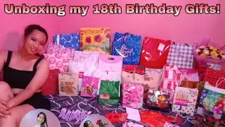 Unboxing my 18th Birthday Gifts💜