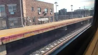 LIRR M7 Mitsubishi IGBT VVVF inverter (Slow acceleration) leaving Woodside
