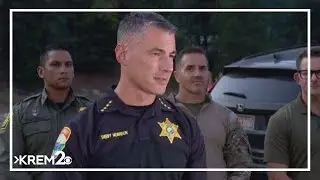 Chelan County Sheriff, US Marshals speak about remains believed to be Travis Decker