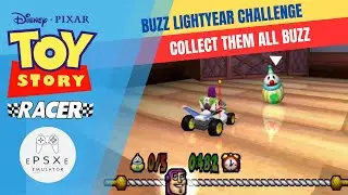 COLLECT THEM ALL BUZZ | Toy Story Racer PlayStation 1 On Android (Emulator) #13