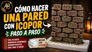 C&oacute;mo hacer una pared con icopor